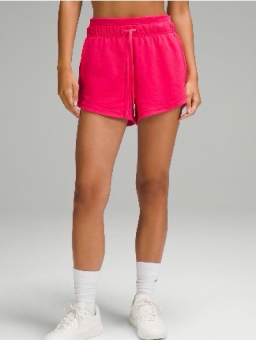 Lululemon Inner Glow High-Rise Shorts 3” - Cherry Mist